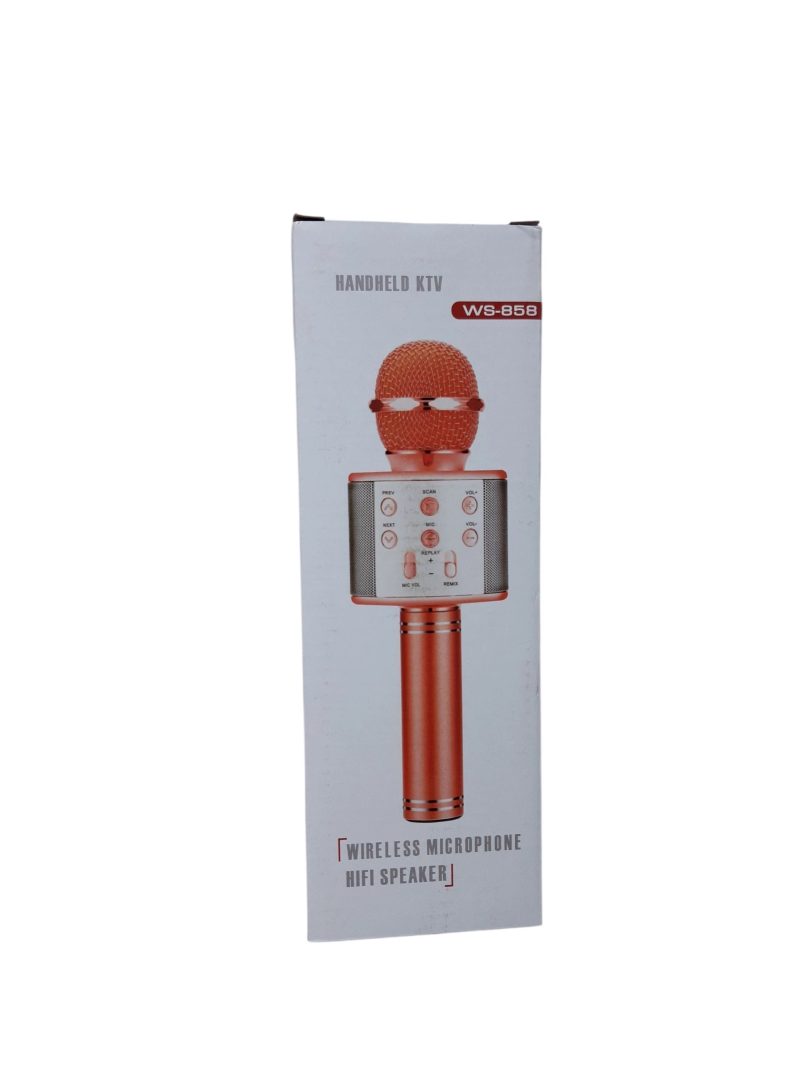 MICROFONO INALAMBRICOS CON PARLANTE INCORPORADO BLUETOOTH HE1692