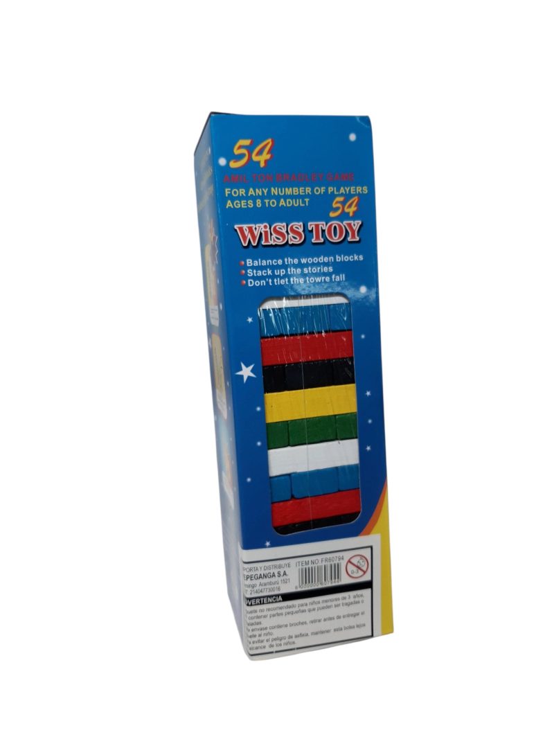 BLOQUES MADERA TIPO YENGA JENGA JU7635