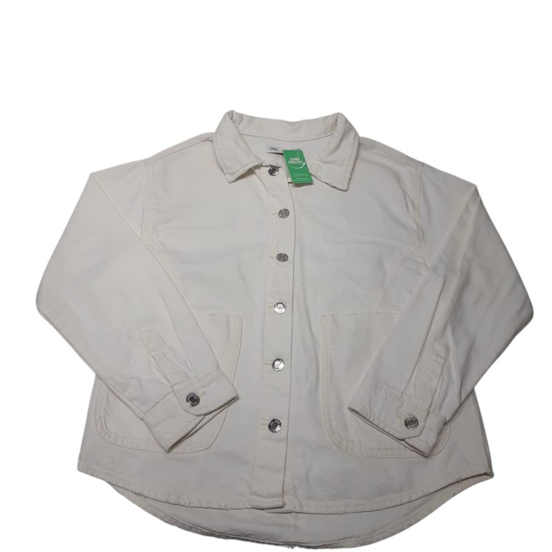 SOBRECAMISA JEAN BLANCA ZARA T11/12