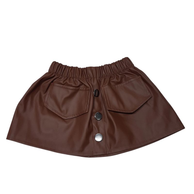 POLLERA CUERINA TAPAS T3