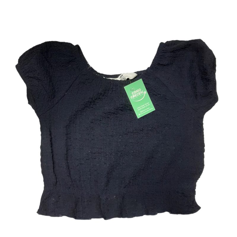 BLUSA AZUL BAMBULA H&M T2