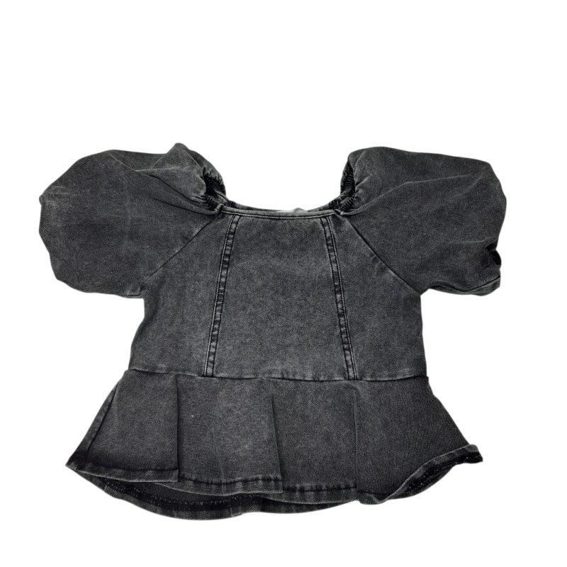 BLUSA ALG TIPO JEAN NEGRO H&M T3/4
