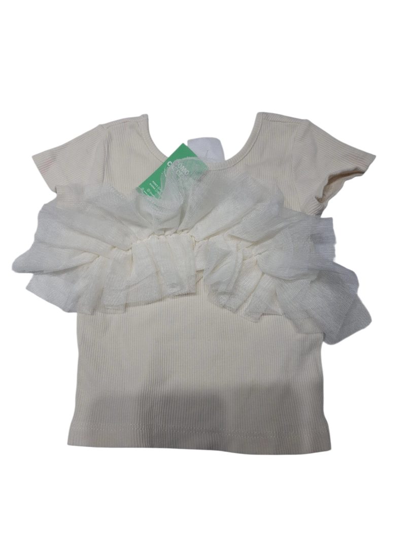 REMERA BCA VOLADO TUL ZARA T12/18M