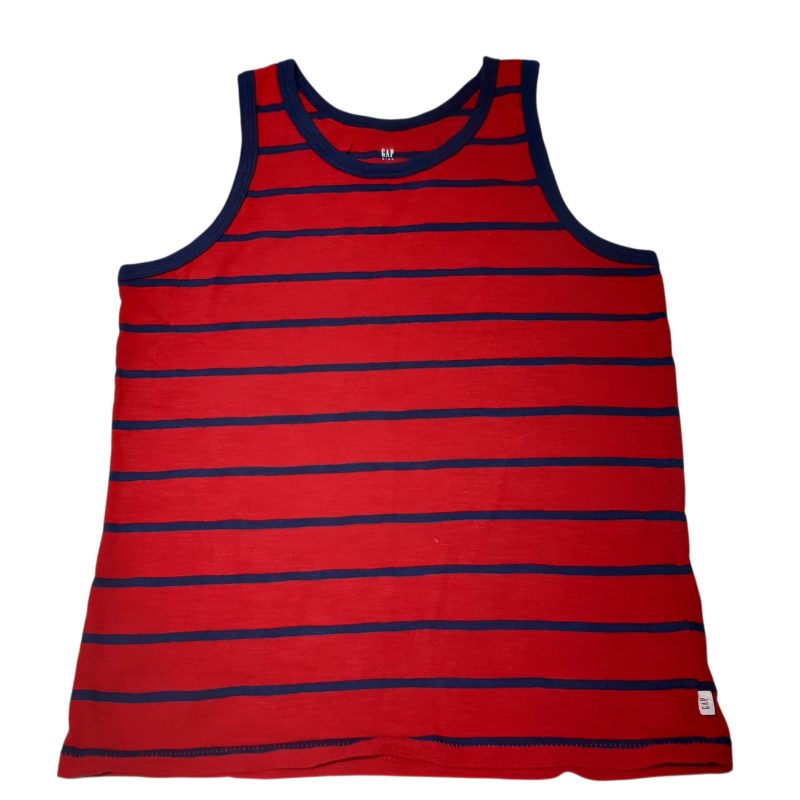 MUSCULOSA RAYADA ROJA AZUL GAP TM T10AP