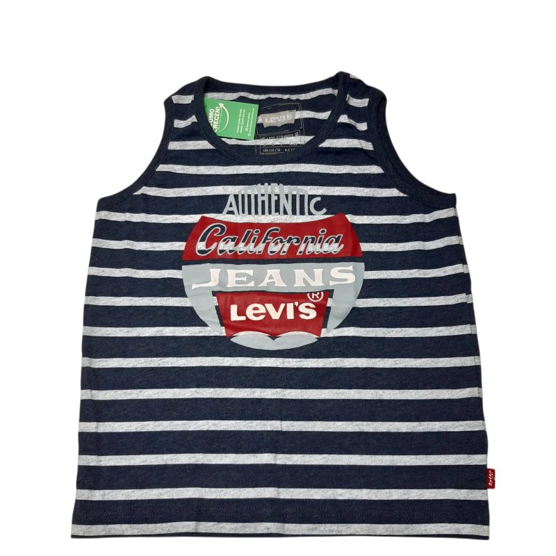 MUSCULOSA RAYADA AZUL BCA AUTHENTIC LEVIS T4/5 REPLICA