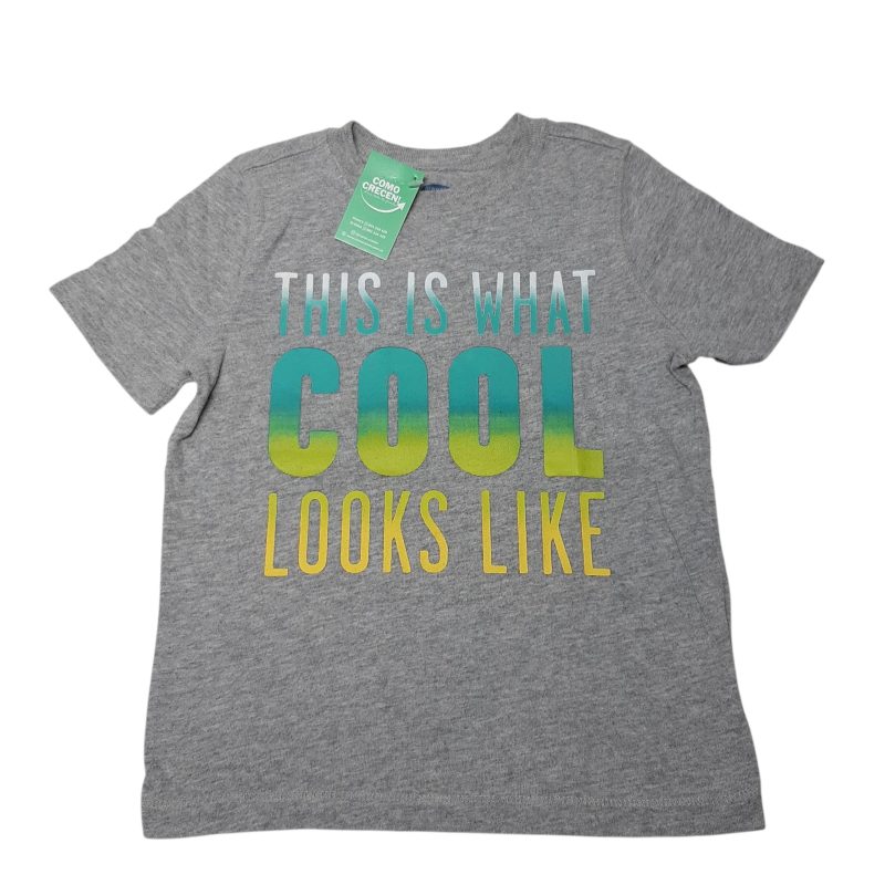 REMERA GRIS OLD NAVY T4 COOL