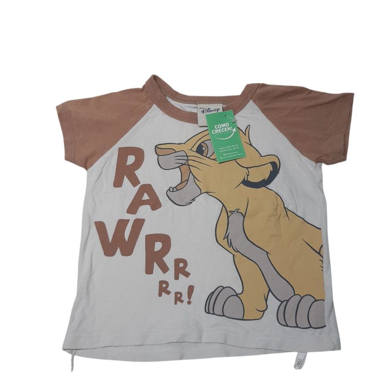REMERRA CREMITA MARRON SIMBA DISNEY PPL T9M GT