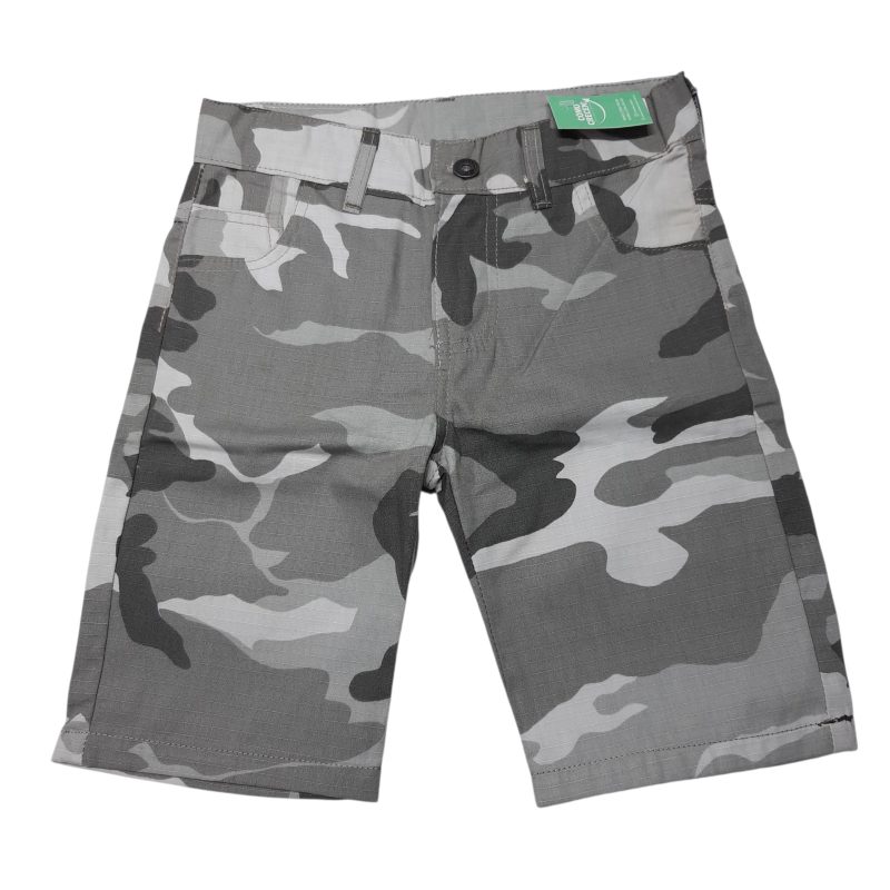 BERMUDA CAMUFLADA VERDE GRIS SIN MARCA T10