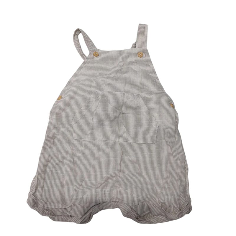 ENTERITO CORTO RAYADO BEIGE BCO H&M T4/6M