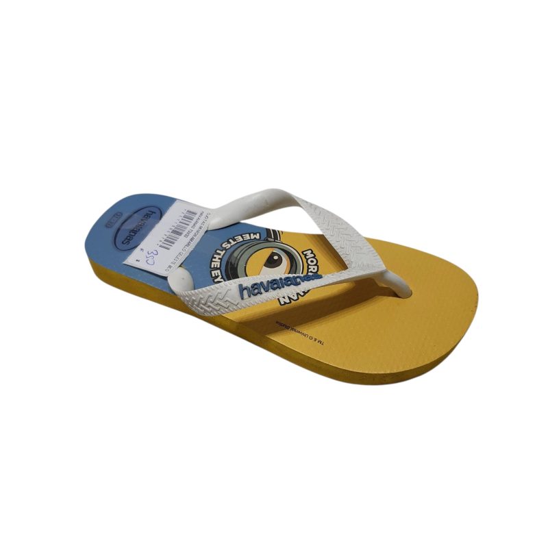 OJOTAS MINION AMARILLO CELESTE BCO HAVAIANAS T31/32