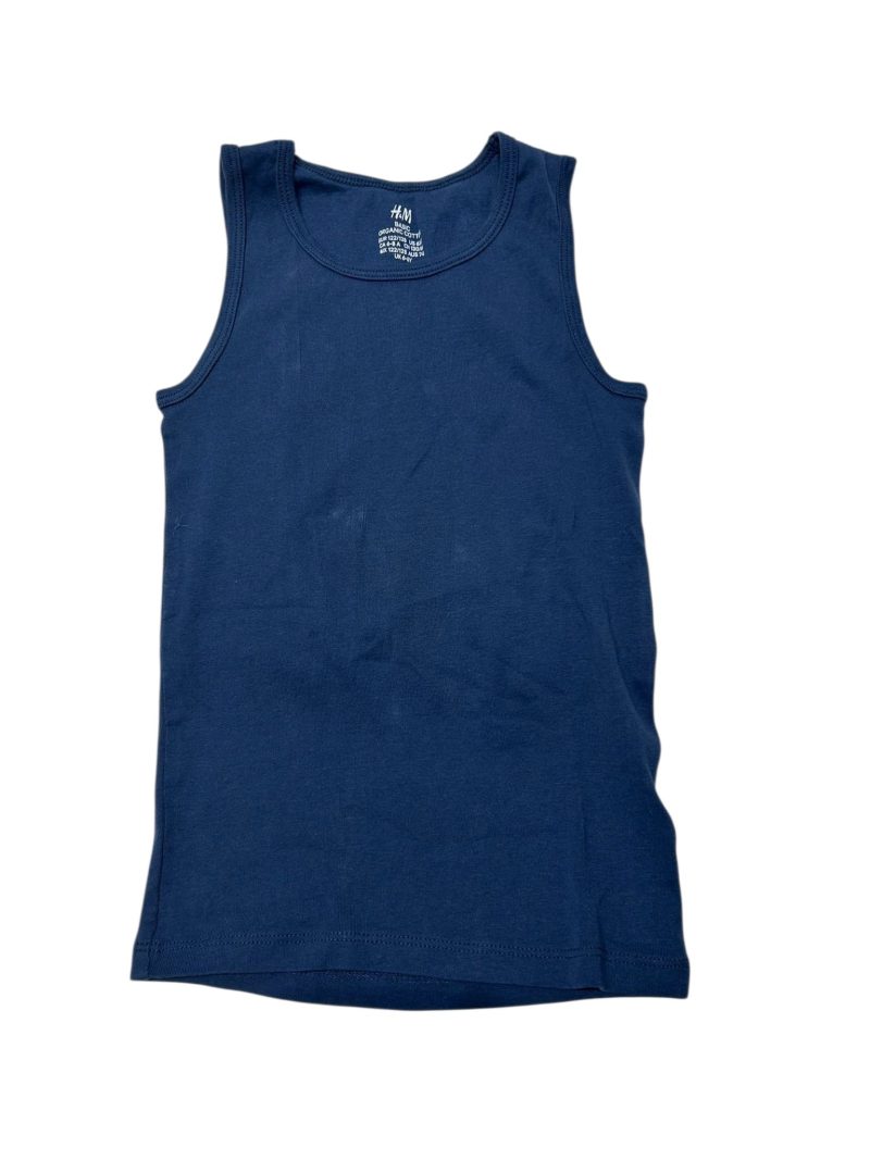 MUSCULOSA ALG AZUL LISA H&M T6/8