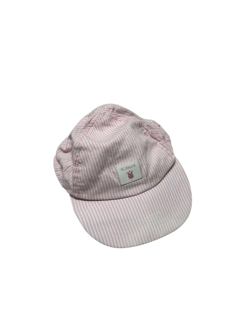 GORRO RAYADO ROSA BCO VICERA HI UNICORN