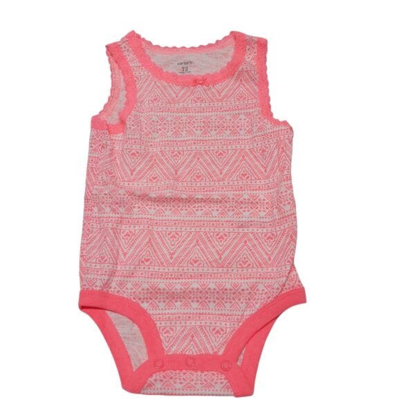 BODY BCO ROSA FLUO DISEÑO PUNTILLA NUEVO T12M CARTERS – CÓMO CRECEN!