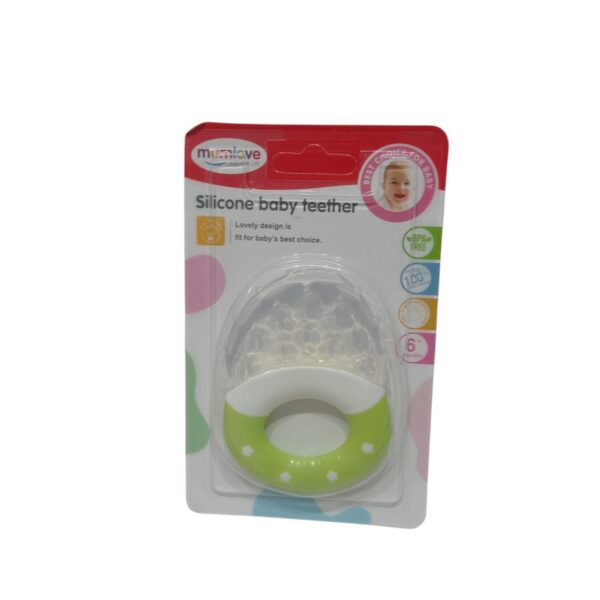 MORDILLO SILICONA COLORES CON ASAS MUMLOVE A3642