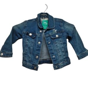 CAMPERA JEAN ZARA T 7 AZUL