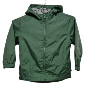 CAMPERA NYLON VERDE FORRADO GRIS GAP T4
