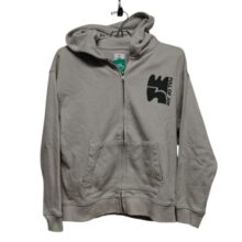 CAMPERA ALG C CAPUCHA BAS T 11-12 GRIS FULL OF JOY FRIZ