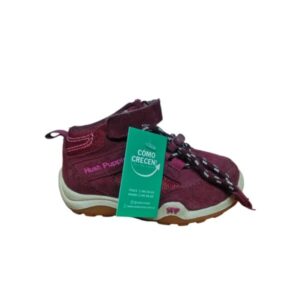 BOTA HUSH PUPPIES T 22 BORDO VIOLETA ROCE PTA