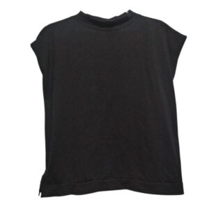 REMERA MEDIA POLERA ALG NEGRA LOLITA TM