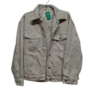 CAMPERA DE JEAN BEIGE MANGO TM