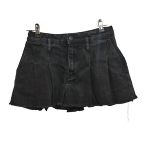 POLLERA JEAN NEGRA ZARA T XS