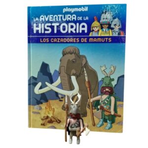LA AVENTURA DE LA HISTORIA PLAYMOBIL LOS CAZADORES DE MAMUT + MUÑECO