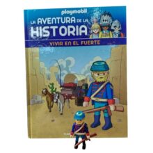LA AVENTURA DE LA HISTORIA PLAYMOBIL VIVIR EN EL FUERTE + MUÑECO