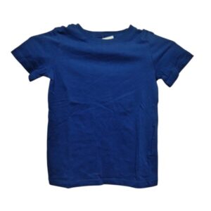 REMERA ALG H&M T 5/6 AZUL LISA