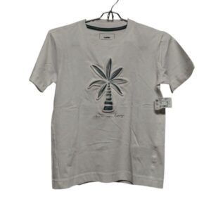 REMERA ALG FUZARKA T 7/8 BLANCA CELESTE PALMERA NUEVA C ETIQ