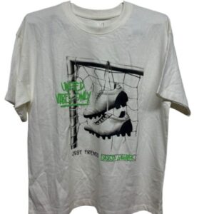 REMERA BLANCA UNITED FUTBOL ZARA T11/12 NUEVA
