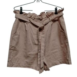 SHORT TIPO LINO ROSADO LAZO INDIAN TL