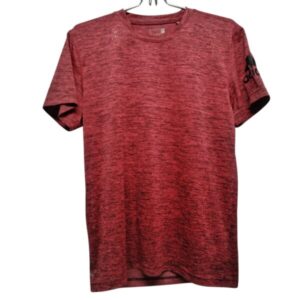 REMERA LICRA ROJA NEGRA ADIDAS TS