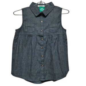 CAMISA JEAN SIN MANGAS BAS T 12