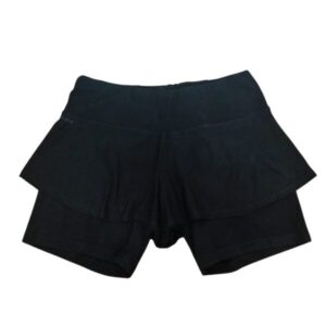SHORT POLLERA DEPORTIVA NEGRA NYMBA DECATHLON T XS