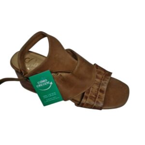 SANDALIAS MARRONES CUERO CASTELLANA T37 AP