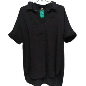 CAMISA NEGRA PARISIEN T L ESCOTE EN V