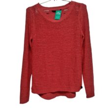 BUZO HILO ONLY T XS ROJO CALADO