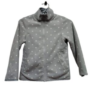 CAMPERA POLAR GRIS ESTRELLAS BLANCAS REVERSIBLE OSHKOSH T7 MCH