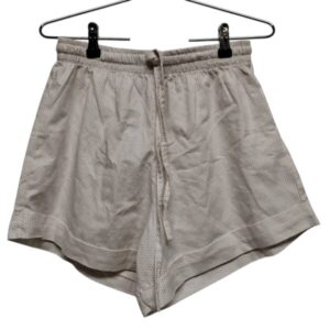 SHORT TELA BLANCO PUNTITOS BEIGE FELIZ DE RESPIRAR NUEVO TM AP