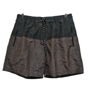 SHORT DE BAÑO AZUL GRIS RAYAS MIAMI STYLE TL