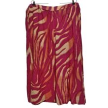 PANTALON TELA ANCHO INDIAN T XL FUCSIA NARANJA