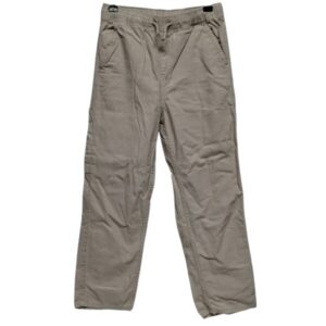 PANTALON GABARDINA CREMITA ELASTICO PIOLAS H&M T8/9