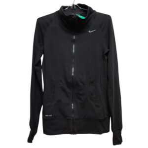 CAMPERA  DEPORTIVA ALG NEGRA PIPA EN GRIS NIKE T S DECO