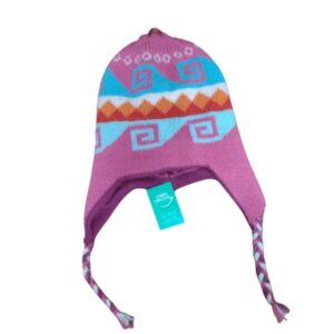 GORRO FUXIA CELESTE NARANJA ROJO TAPA OREJAS