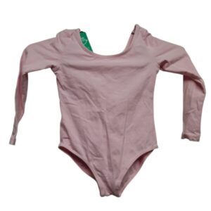 MALLA BALLET MANGA LARGA ROSADA BODICE T 5-6