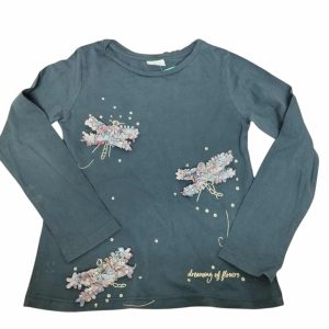 REMERA ALG GRIS OSCURO LIBELULAS ZARA T 7