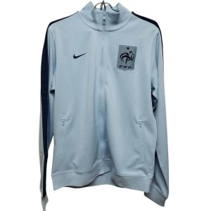 CAMPERA DEPORTIVA CELESTE AZUL FFF FRANCIA NIKE TM NUEVA