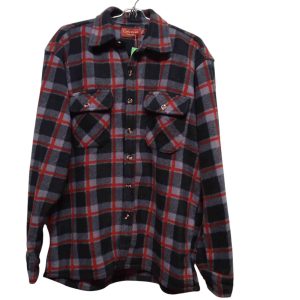 SOBRECAMISA POLAR CUADRILLE ROJO GRIS NEGRO CIERVO DORADO T41/16 aprox