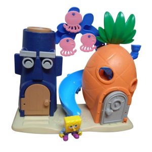CASA BOB ESPONJA CON 1 MUÑECO