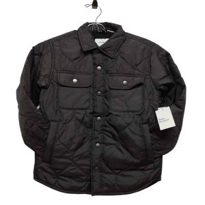 CAMPERA NYLON NEGRA FORRO CORDERITO OLD NAVY T M (8) NUEVA